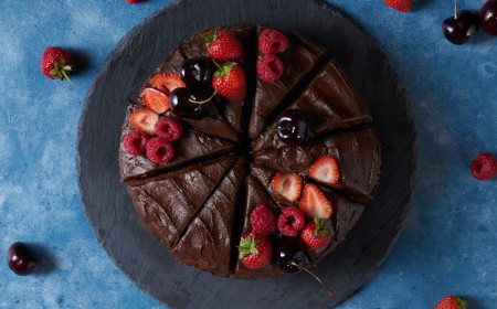 글루텐프리 초콜릿 퍼지 케이크